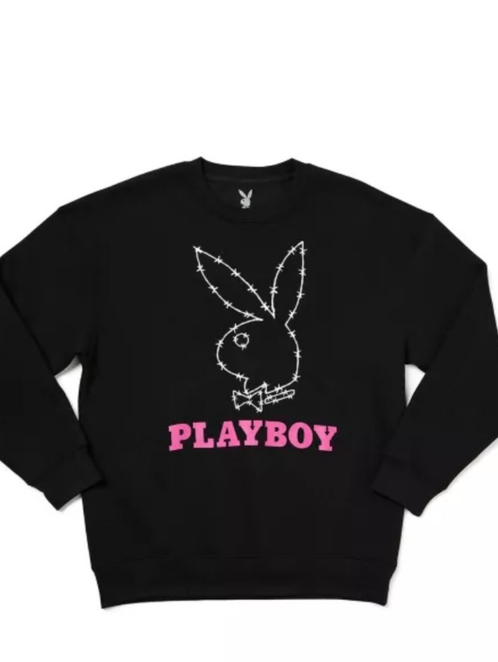 Playboy Barbwired Bunny Crewneck Sweatshirt